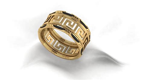 Versace designer rings